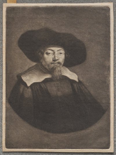 Portrait de Samuel Manasseh Ben Israel - Rembrandt van Rijn