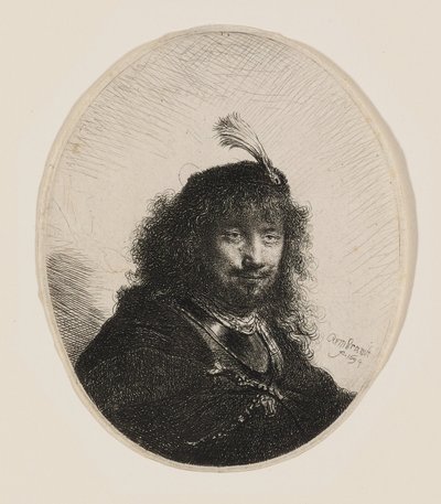Rembrandt, coiffé d