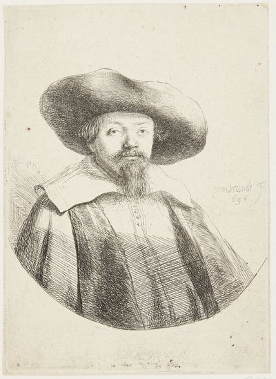 Samuel Manassé Ben Israël - Rembrandt van Rijn