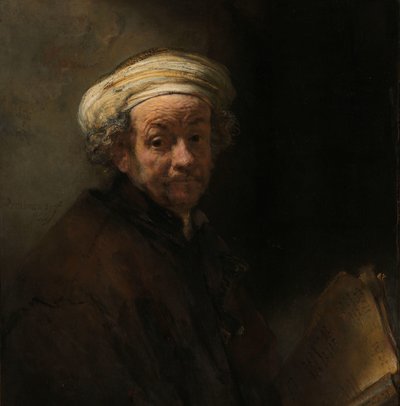 Autoportrait en Saint Paul - Rembrandt van Rijn