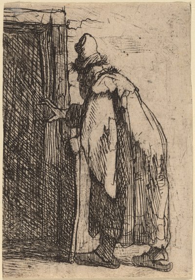 La cécité de Tobit: une esquisse - Rembrandt van Rijn
