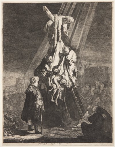 La Descente de Croix - Rembrandt van Rijn