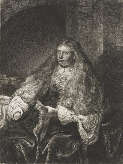 La Grande Mariée Juive, 1635 - Rembrandt van Rijn