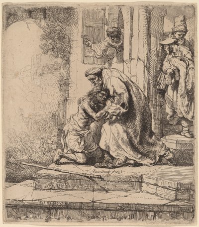 Le Retour du fils prodigue - Rembrandt van Rijn