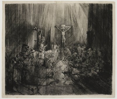 Les Trois Croix - Rembrandt van Rijn