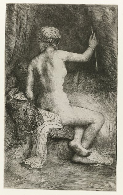 La Femme à la flèche - Rembrandt van Rijn