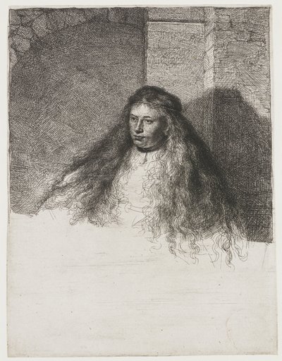 La grande mariée juive - Rembrandt van Rijn