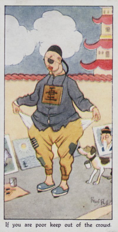 Proverbe oriental : Si vous êtes pauvre, restez à l