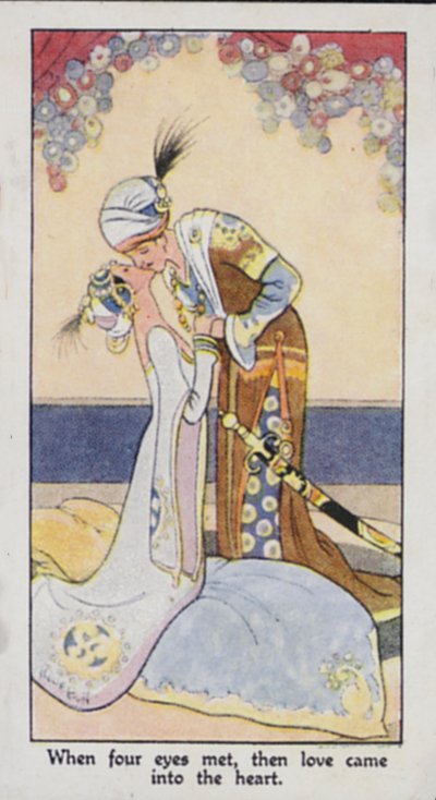 Proverbe oriental : Quand quatre yeux se rencontrent, alors l