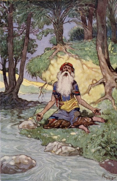Le vieil homme de la mer - René Bull