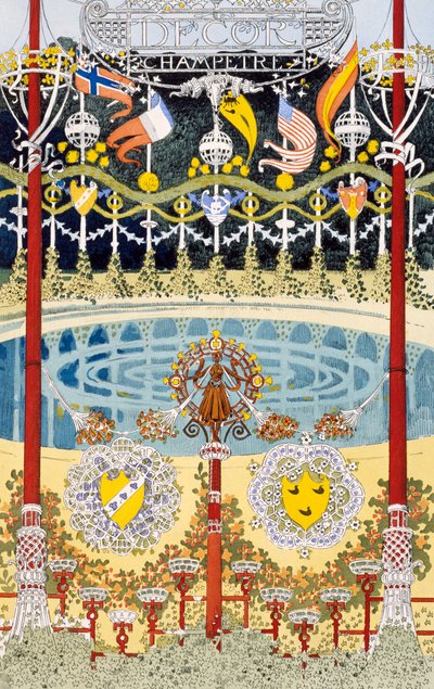 Décor champêtre - Rene Binet