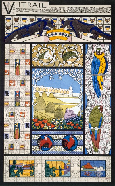 Dessins de vitraux, des 