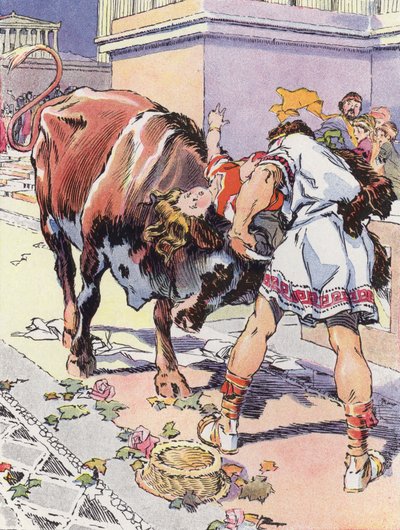 Une petite Athénienne du siècle de Périclès - Rene Vincent