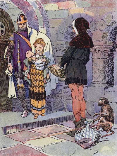 Une petite fille des temps féodaux - Rene Vincent