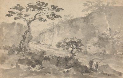 Paysage avec deux hommes - Rev. William Gilpin