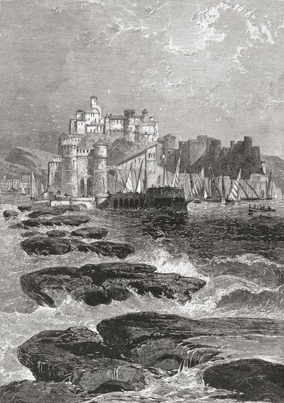 Pozzuoli, Naples, Italie du Sud à la fin du 19ème siècle. De 