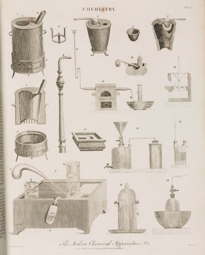 Laboratoires chimiques, appareils - John Pardon