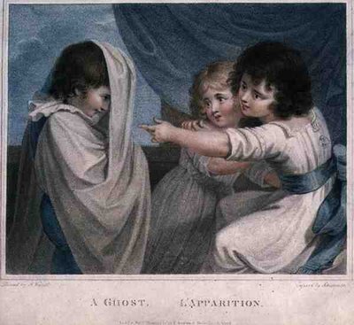 Un Fantôme, gravé par Luigi Schiavonetti (1765-1810), pub. par T. Simpson - Richard (after) Westall
