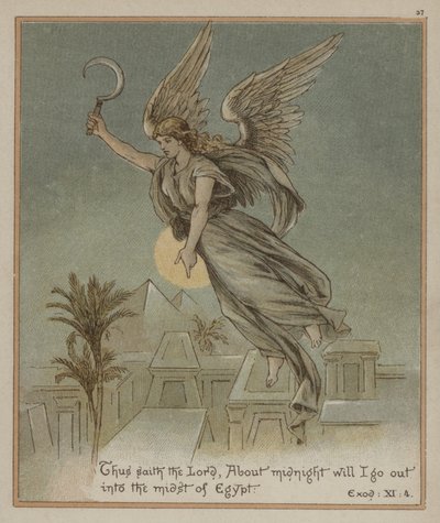 Ange de la destruction en Égypte - Richard Andre