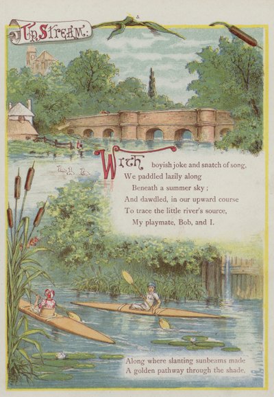 Page de Upstream par Richard Andre - Richard Andre