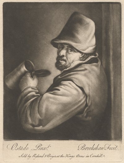 Homme avec une cruche - Richard Brookshaw