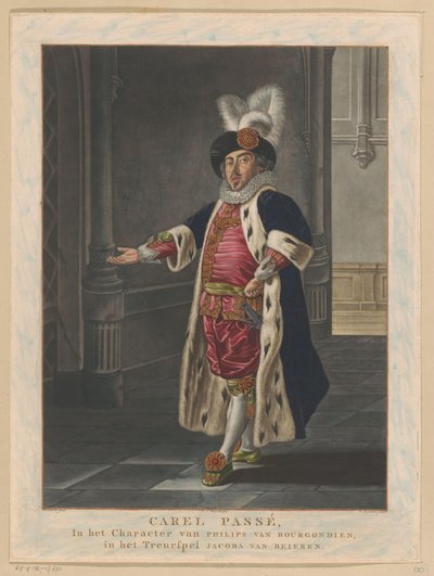 Portrait de Carel Passé en Philippe le Bon - Richard Brookshaw