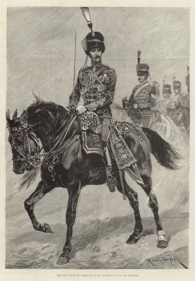 Le Dernier Duc de Clarence (gravure) - Richard Caton II (after) Woodville