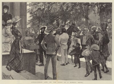 Vie anglo-indienne, sur les marches d