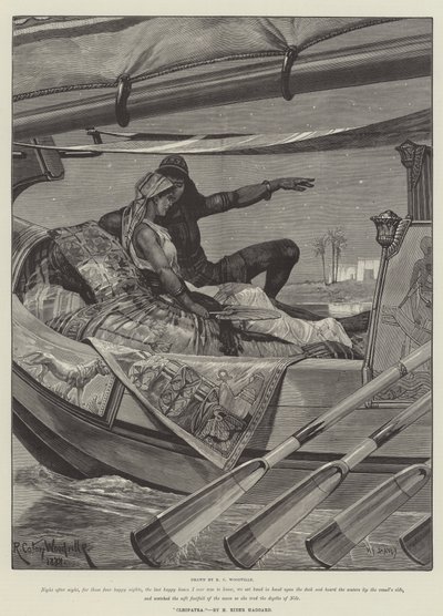 Cléopâtre, par H. Rider Haggard - Richard Caton Woodville junior