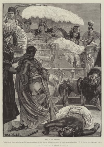 Cléopâtre, par H Rider Haggard - Richard Caton Woodville junior