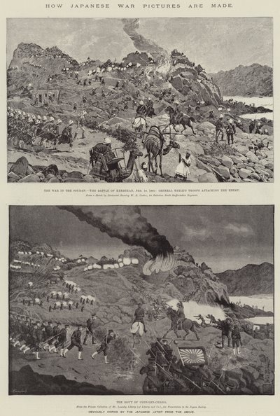 Comment sont fabriquées les images de guerre japonaises - Richard Caton Woodville junior