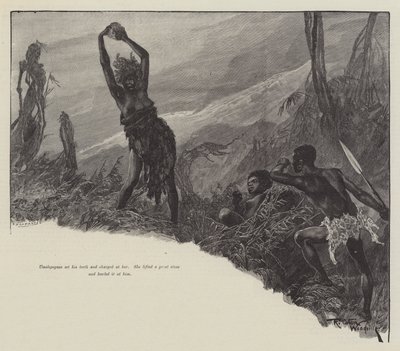Nada la Lys, par H Rider Haggard - Richard Caton Woodville junior