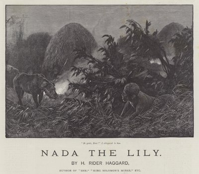 Nada le Lys, par H. Rider Haggard - Richard Caton Woodville junior