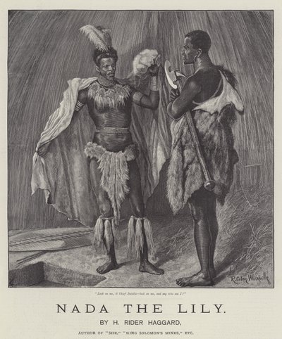 Nada la Lys, par H. Rider Haggard - Richard Caton Woodville junior