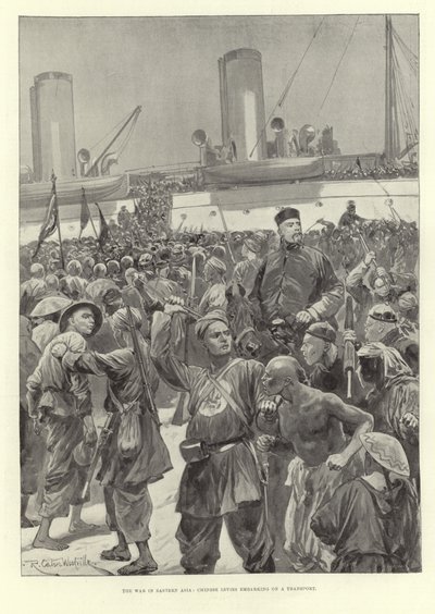 La Guerre en Asie orientale - Richard Caton Woodville junior
