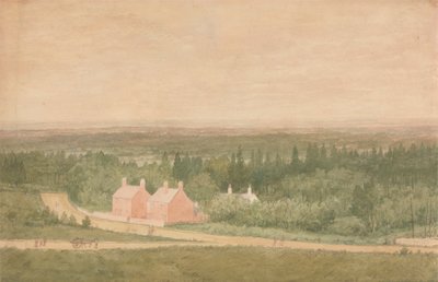 Paysage avec Cottages, Broadmoor - Richard Dadd