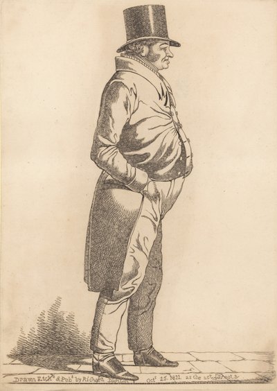 Gentleman non identifié - Richard Dighton