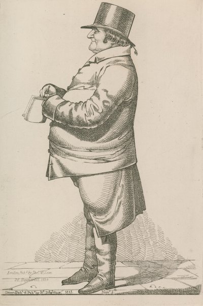 Gentleman non identifié - Richard Dighton