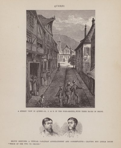 Page du Tour américain de Messieurs Brown, Jones et Robinson - Richard Doyle
