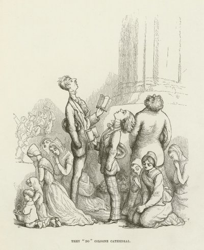 Ils font la cathédrale de Cologne - Richard Doyle