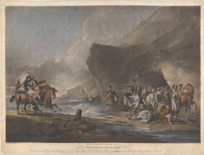 Contrebandiers vaincus - Richard Earlom