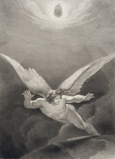 Satan saute par-dessus les murs du paradis, d