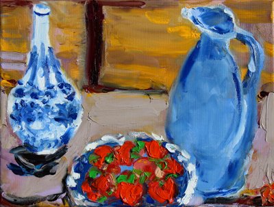 Nature morte avec fraises, 2020 - Richard Fox