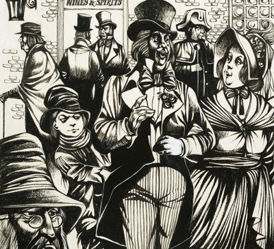 Les enfants comme Oliver Twist de Dickens ont appris à faire les poches - Richard Hook