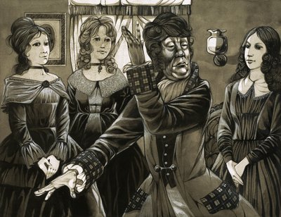 Les filles des riches étaient formées dans les écoles de tenue - Richard Hook