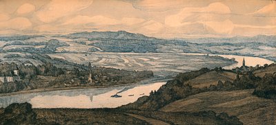 Persenburg sur le Danube, 20e siècle - Richard Lux