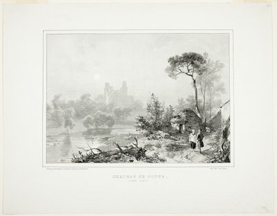 Château de Doune - Richard Parkes Bonington