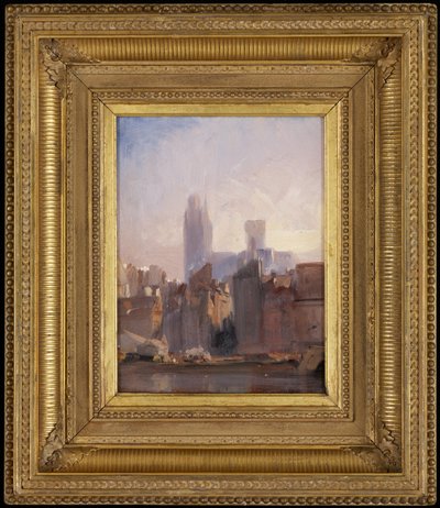 Cathédrale de Rouen, lever du soleil - Richard Parkes Bonington
