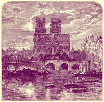 Cathédrale Notre-Dame, illustration de 
