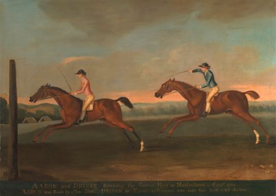 Le match entre Aaron et Driver à Maidenhead, août 1754 : Aaron remportant la deuxième manche - Richard Roper